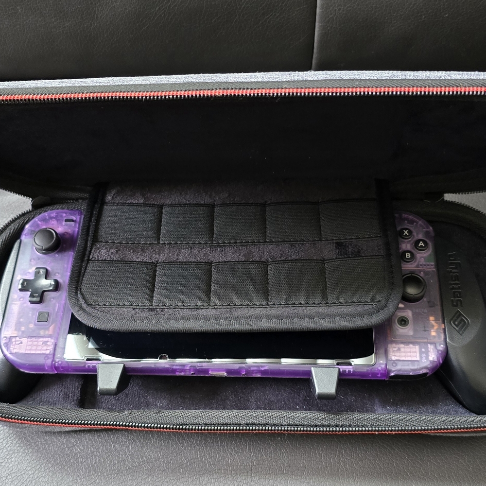 Nintendo Switch Custom Purple Shell - Picture 2 of 5